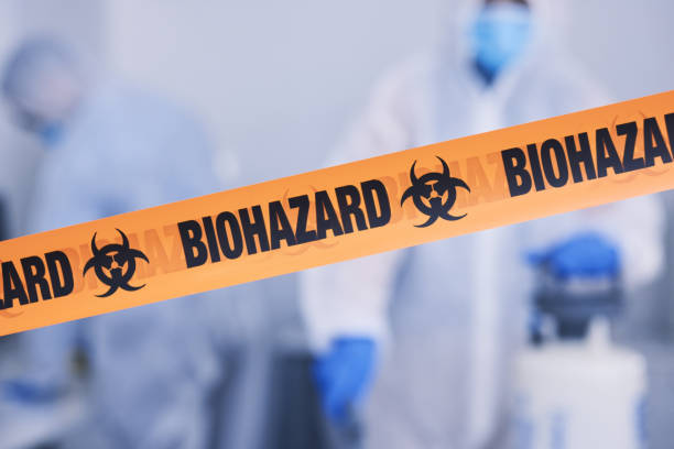 Professional Blood Cleanup technician working in Raymond, OH